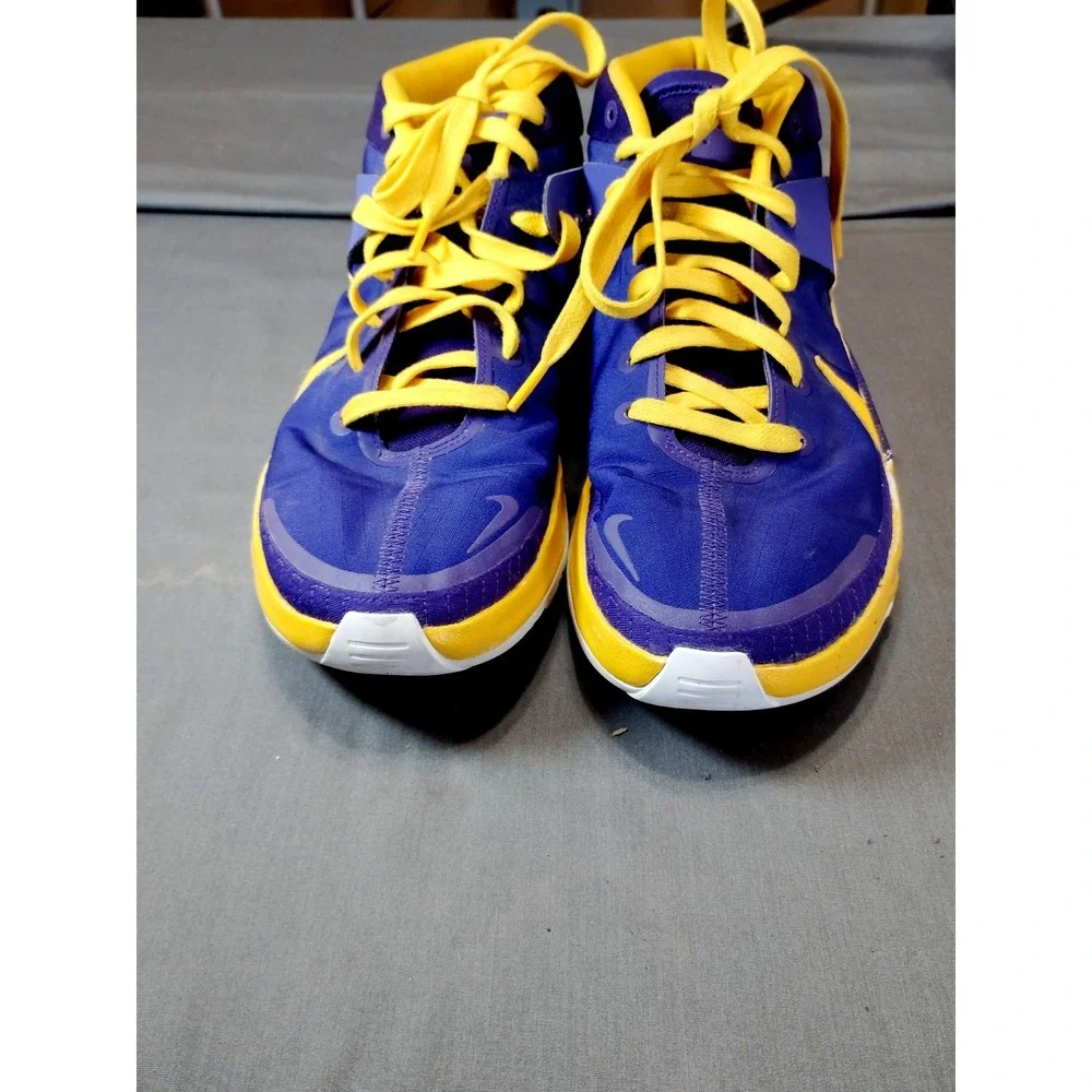 Nike KD13 PURPLE YELLOW Basketball Shoes Men 11.5 Kevin Durant Collector Sneaker